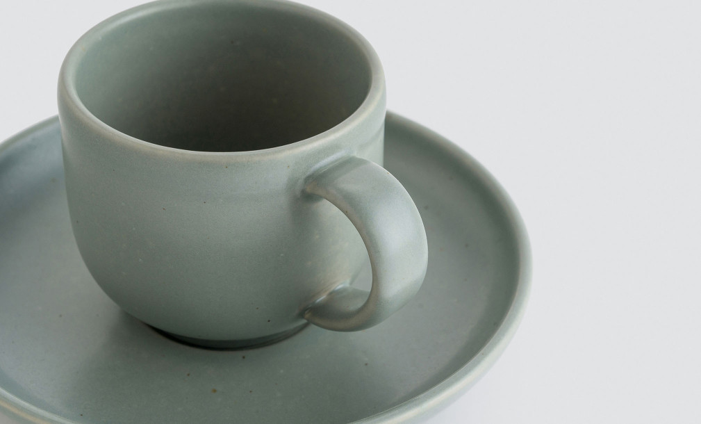 Pacifica Coffee Cup and Saucer artichoke 70 ml