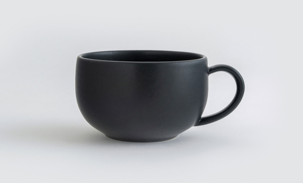 Pacifica Tea Cup and Saucer seed gray 220 ml