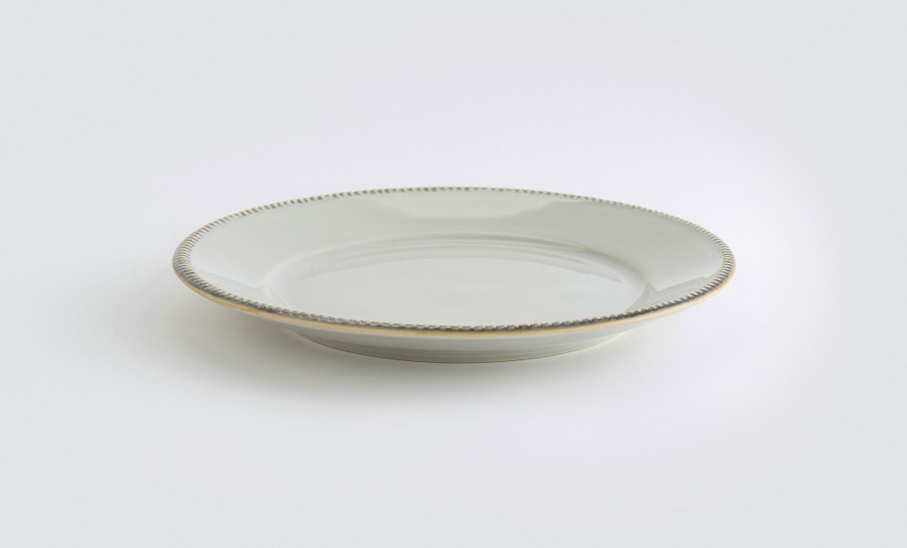 Luzia Round Salad/Dessert Plate dove gray 23 cm