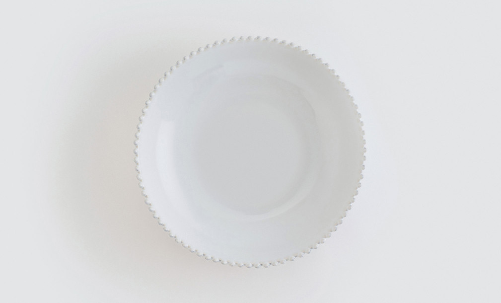 Pearl Pasta/Serving Bowl cloud white 34 cm