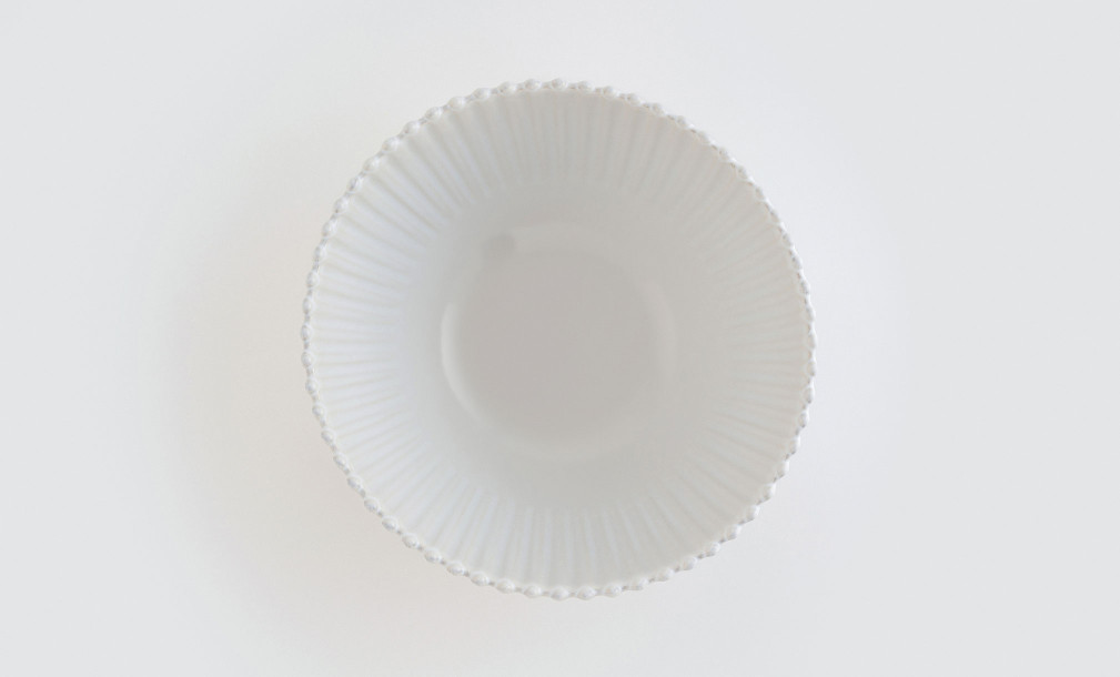 Pearl Serving Bowl cloud white 26,8 cm