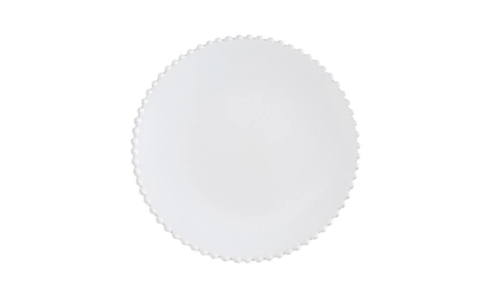 Pearl Salad/Dessert Plate white cloud 22 cm