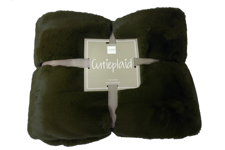 Cutie Throw Polyester Green