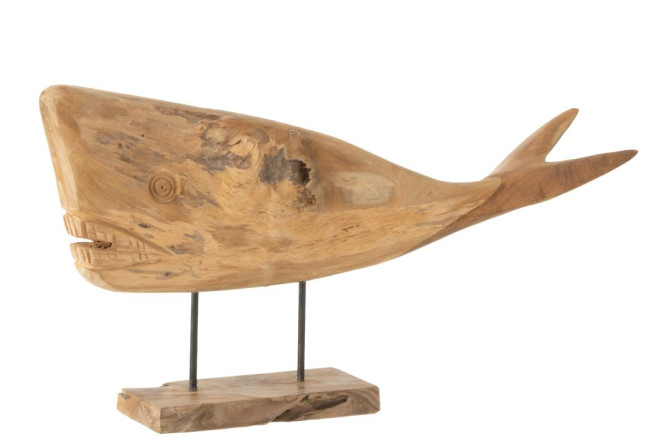 Mia Whale Wood Natural L