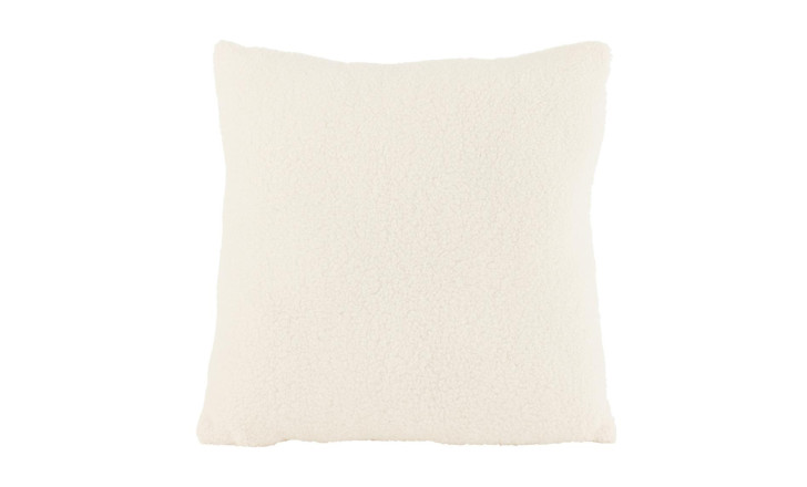 Ted Boucle Cushion White