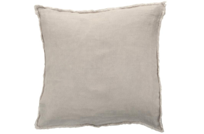 Cushion Stonewash Linen Grey