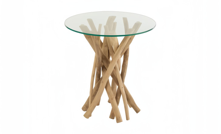 Branches Teak Side Table