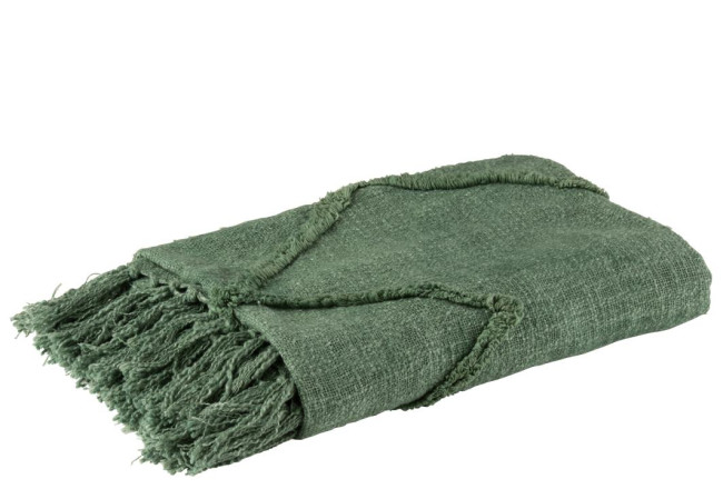 Rhombus Throw Green