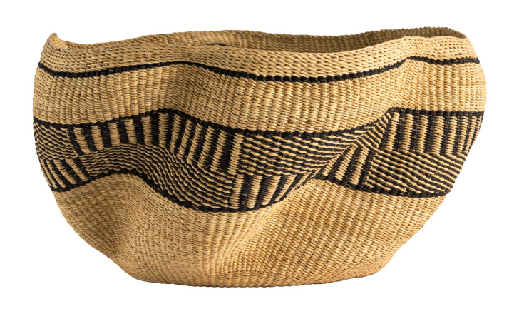 Basket Pakurigo Wave With Stripes