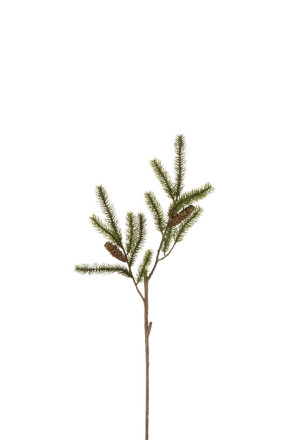 Pinetree Branch Plastic Green/Brown (27x27x105cm)