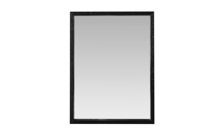 Mirror Rectangular Wood Black M