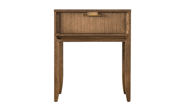 City Tall Bedside table Honey Oak