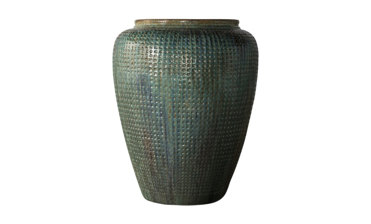 Dimple Jar Planter Opal Green