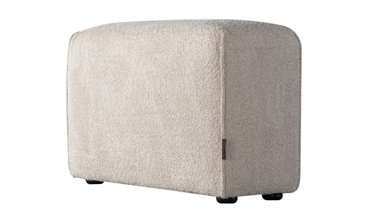Claive Armrest Pouf (Fly102 fabric)