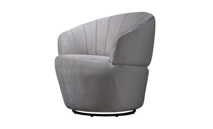 Chic Swivel Armchair Camel