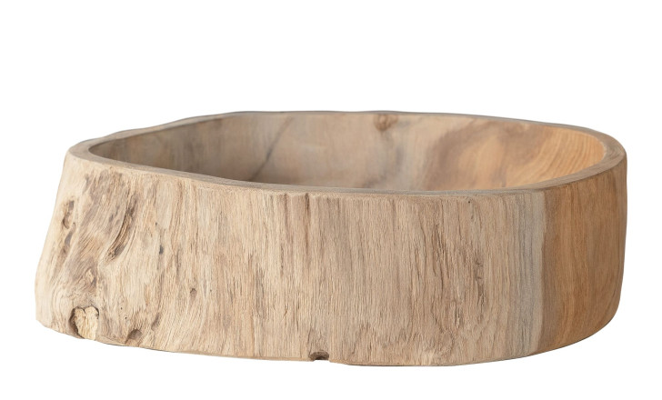 Natural Wooden Teak Bowl