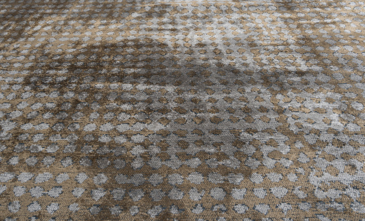 Dots Beige Carpet 160x230 cm