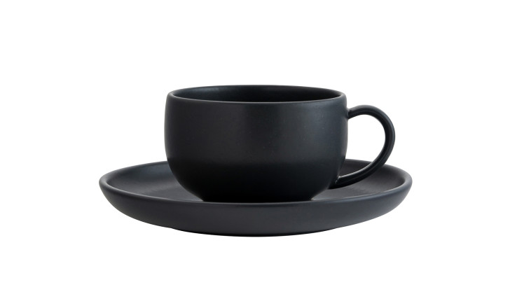 Pacifica Tea Cup and Saucer seed gray 220 ml