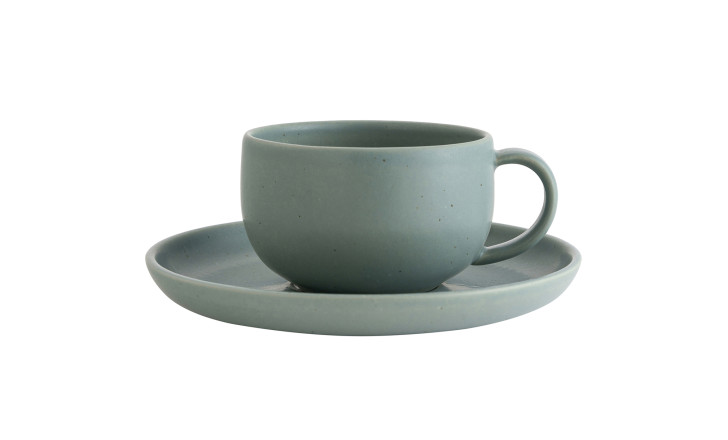 Pacifica Tea Cup and Saucer artichoke 220 ml